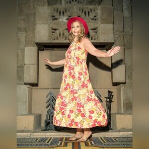 Sugarlips Floral Didion Maxi Dress (New With Tags)